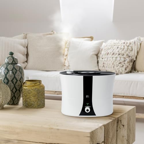 Perfect Aire 1.4 Gallon Ultrasonic Cool Mist Humidifier - Essential Oil Pod for Aromatherapy, Whisper-Quiet Operation, Auto Shut-Off