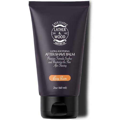 Best After-shave Balm, Sandalwood Scent, Premium Aftershave Lotion, Soothes and Moisturizes Face after shaving, Does Not Dry The Skin, Eliminates Razor Burn For A Silky Smooth Finish …