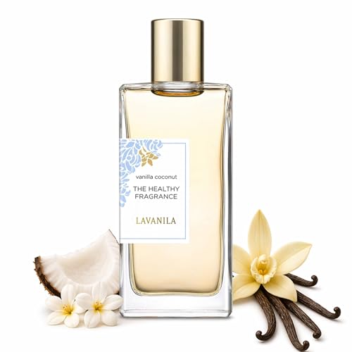 Lavanila Vanilla Coconut Perfume, Travel Size Roller 0.32 Oz | Clean Vanilla Perfume for Women, Long Lasting Eau de Parfum with Madagascar Vanilla – Natural Fragrance, Women’s Fragrances