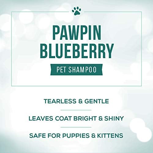 Nature's Specialties Pawpin' Blueberry Ultra Concentrated Dog Face and Body Wash for Pets, Makes up to 16 Gallons
