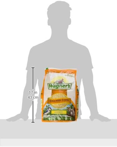 Wagner's 18542 Cracked Corn Wild Bird Food, 10-Pound Bag