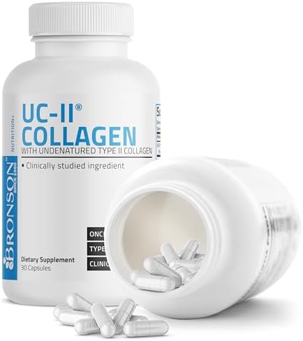 Bronson UC-II Type II Collagen with Undenatured Type 2 Collagen, 30 Capsules