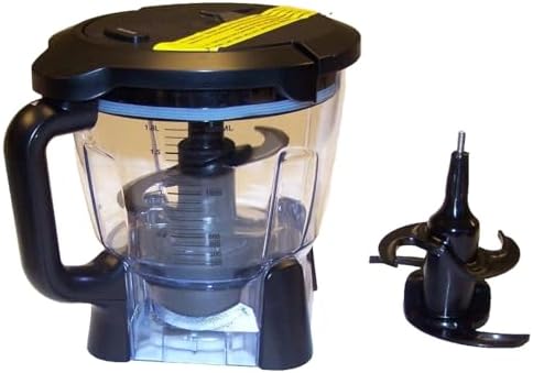 Ninja Blender 64oz Food Processor Bowl Attachment Kit - Duo & Auto IQ BL 640, BL641, BL642 , BL680 and BL682 Only