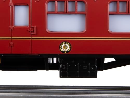 Lionel Hogwarts Add-On Coach Car, O Gauge Model Train Car, Harry Potter Passenger Coach with Interior Illumination