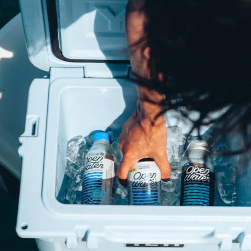 Open Water Still 12oz cans (2 cases, 24 cans) - Sustainable Aluminum Canned Still Water With Electrolytes - 7.0 pH Balanced BPA-Free Ultra-Purified Water