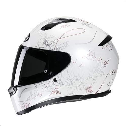 HJC C10 Epik Full Face Motorcycle Helmet with HJ-34P Pinlock Shield, DOT Approved (MC8, Medium)