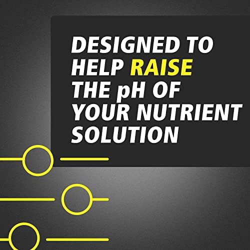 General Hydroponics pH Up Liquid Premium Buffering For pH Stability, Quart