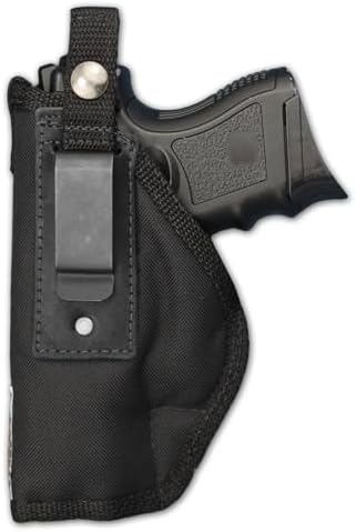 Barsony Belt Holster for Compact-Subcompact 9mm .40 .45