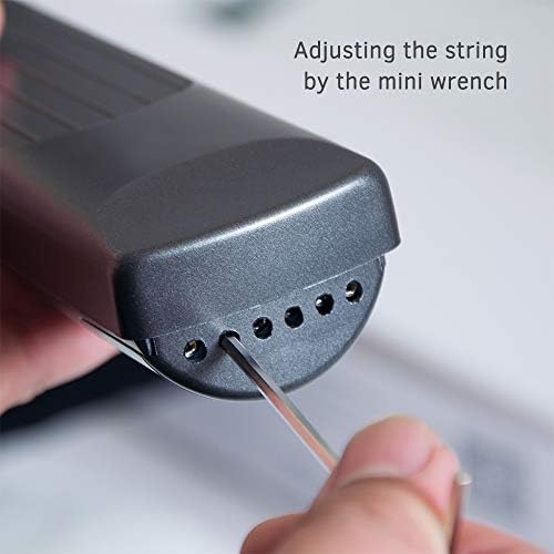 Pocket Guitar Chord Practice Tool, Portable Guitar Neck for Trainer Beginner w/a Rotatable Chords Chart Screen Battery Included