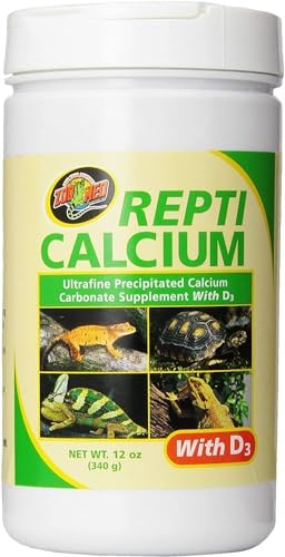 Zoo Med Reptile Calcium with Vitamin D3, 8-Ounce