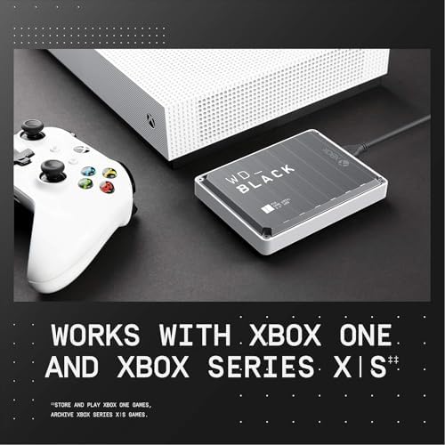 WD_BLACK 5TB P10 Game Drive for Xbox - 1-Month Xbox Game Pass