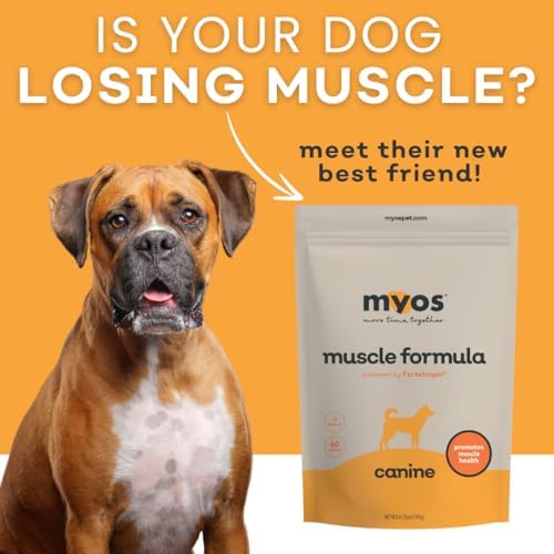 MYOS Canine Muscle Formula - Dog Muscle Builder & Mobility Support - 180 g