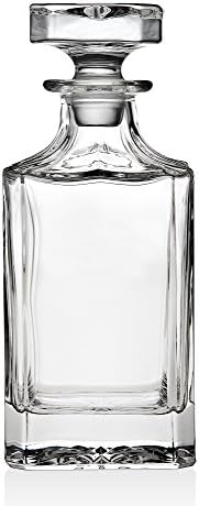 Whiskey Decanter for Liquor Scotch Bourbon Vodka or Wine - 750ml
