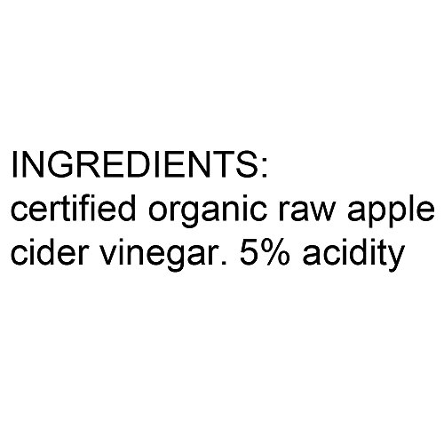 100% Raw-unfiltered Organic Apple Cider with "The Mother" 17 Oz (Pack of 2) - Rich in Probiotics and Enzymes, Perfect for Cooking, Salad Dressings