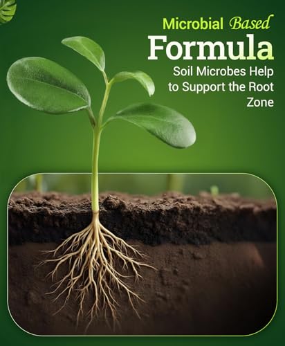 FoxFarm Bush Doctor Boomerang - 2-0.2-0.3 Comeback Formula - Microbial-Based Liquid Plant Fertilizer for Root Zone Support, Immediate Nutrient Uptake - Helps Plants Recover from Abiotic Stress-1 Pint