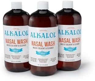 Alkalol Solution Original Nasal Wash, 16 fl oz (pack of 3)