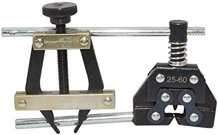 Aobbmok Roller Chain Tools Kit #25-60 Holder Puller&Breaker Cutter for Bicycle,Motorcycle Chains (Carbon Steel)
