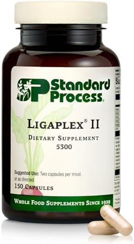 Standard Process Ligaplex II - Joint & Bone Support - Manganese Supplement with Vitamin B12