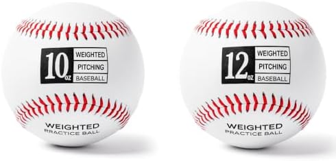 Thorza Weighted Baseballs for Pitching & Throwing Training - Velocity Building Balls for Hitting Practice & Strength Development - Youth to Pro