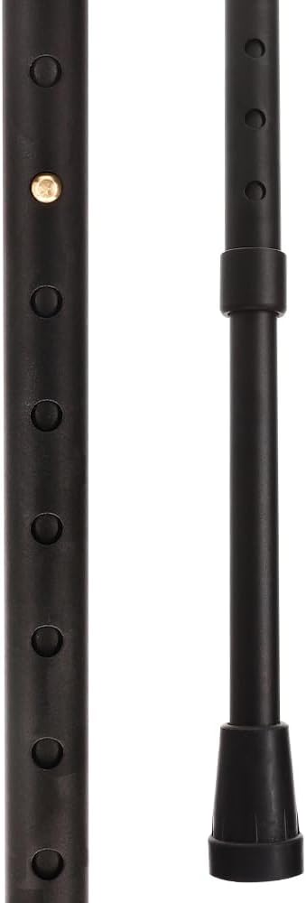 Stylish Walking Sticks – Rhinestone Collar Designer Adjustable Canes Colorful – Best Gift for Men and Women Light Weight Aluminum Shaft & Safe to Walk