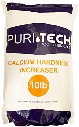 Puri Tech Pool Chemicals Calcium Hardness Increaser Plus – Increases Calcium Hardness Levels & Helps Prevent Corrosion and Staining - 94% Calcium Chloride– 25 lb