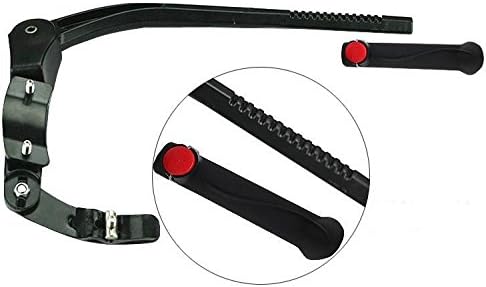 BlueSunshine Rear Mount Bicycle Kickstand Adjustable Aluminum Alloy Bike Stand fits 24"-28"