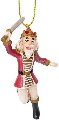 Kurt Adler W20229 2.75" Polyresin Nutcracker Suite Miniature Ornament Set, 8 Pieces