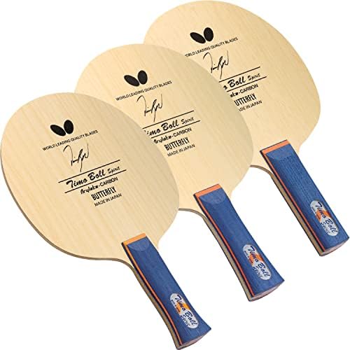 Butterfly Timo Boll Spirit Table Tennis Blade - Arylate-Carbon Fiber Blade - Professional Butterfly Table Tennis Blade - Available in an, FL