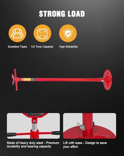OCPTY 1/2 Ton Underhoist Support Stand with Adjustable Height