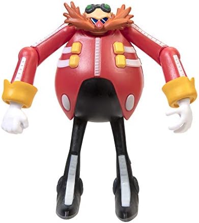 JAKKS Pacific Sonic The Hedgehog 2.5-Inch Action Figure Dr. Eggman Collectible Toy