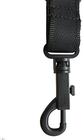 Xinlink Professional Black Soft Padded Saxophone Neck Strap with Snap Hook for Alto Tenor Soprano Baritone Sax Music Accessories