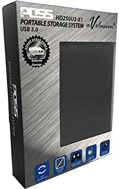 Avolusion 2TB USB 3.0 Portable External Hard Drive (for PS4, Pre-Formatted) HD250U3-X1-2TB-PS