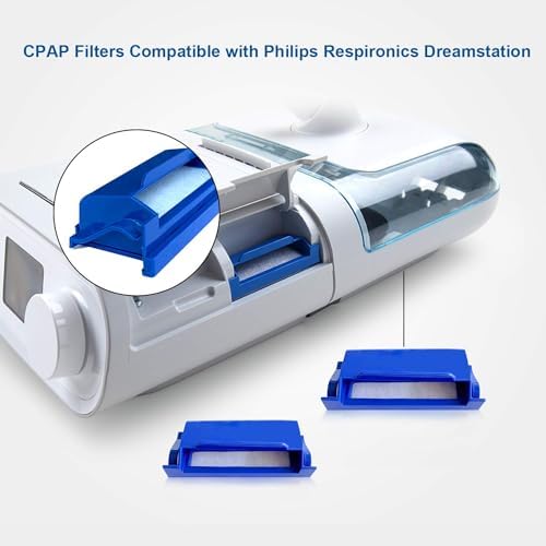 CPAP Pollen Filter Kit, 8 Reusable CPAP Filters, Compatible with Respironics Dreamstation1 CPAP Machine, CPAP Filters Replacement Supplies