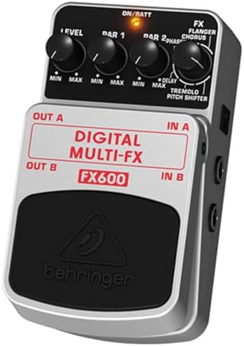 Behringer ULTRA METAL UM300 Heavy Metal Distortion Instrument Effect Pedal, Pink