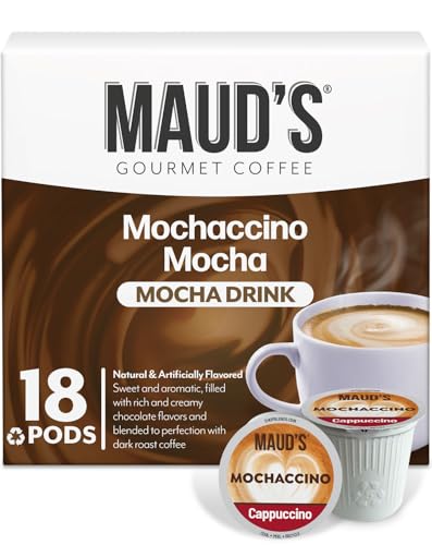 Maud's Mocha Cappuccino Coffee Pods, 50ct