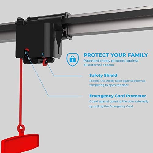 Skylink 1/2HPF Garage Door Opener with Alexa. Extremely Quiet DC Motor, Belt Drive and WiFi Compatible ATR-1622BKW