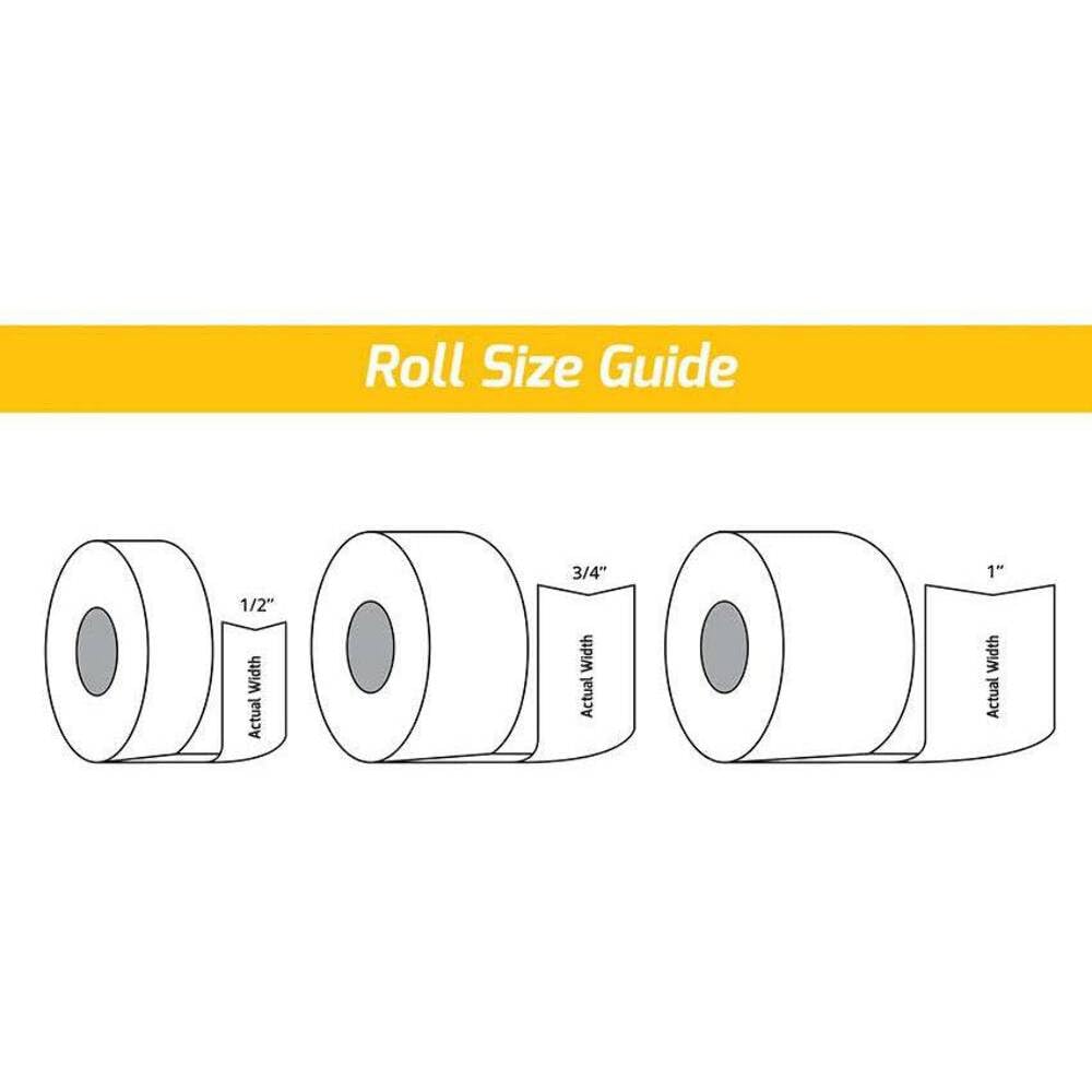 1/2" X 12 YDS 1522 Hair Tape Clear ROLL