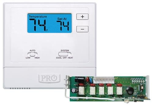 PRO1 IAQ T731W Wireless PTAC Controller and Base Module, Battery or Hardwired