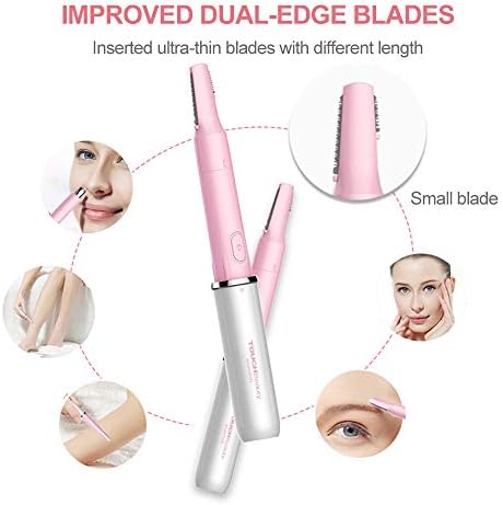 TOUCHBeauty Hair Trimmer for Face Eyebrow Nose Ear Body Hair Trimming