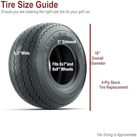 Kenda K389 Hole-N-1 Bias Tire - 18x8.50-8
