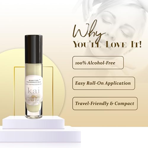 MOBETTER FRAGRANCE OILS' Our Impression of Kai Perfume (W) Body Oil 1/3 oz roll on Glass Bottle