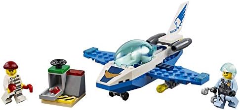 LEGO City Sky Police Jet Patrol 60206 Building Kit (54 Pieces)