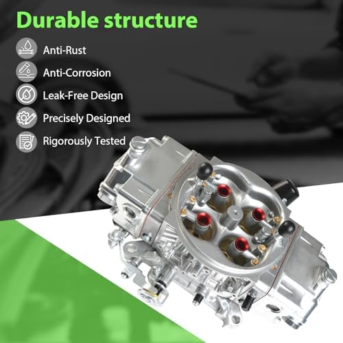BR-67199 Carburetor for Holley 650 Cfm Race Series Mechanical Secondary Carburetor 4 Barrel 4150 Square Bore No Choke Dual Inlet