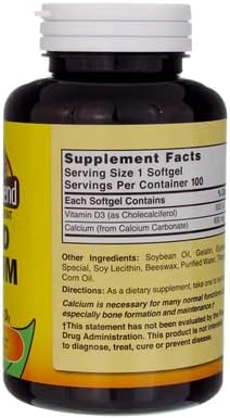 Natures Blend, Easy to Swallow, Liquid Calcium, 600mg, 100ct