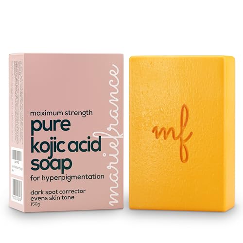 Pure Kojic Acid Soap Bar for Hyperpigmentation and Dark Spots - Dark Spot Remover for Face and Body - For Women with Medium to Dark Skin - Original