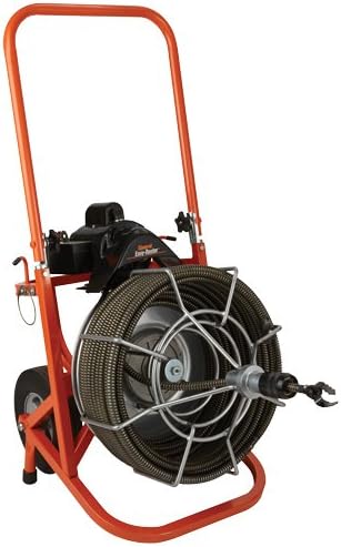 General Wire ER-E Easy Rooter Basic Unit with 100' x 5/8" Cable and SRCS-R Cutter Set