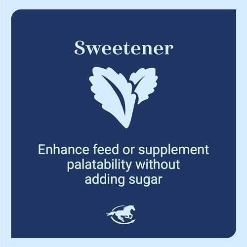 SmartEquine Equi Sweet Molasses | Sugar-Free Liquid with Stevia | Perfect for Picky Eaters, Enhances Feed Palatability | 1 Pint