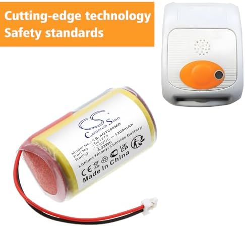 Cameron Sino Battery for AeroScout 24, 242, 243, T2EB, T2S Sensor Tag, T5, T5B, T5C, T5mv, TAC-232, TAC-232, TAC-233, TAC-233, TAC241, TAG-2300-C