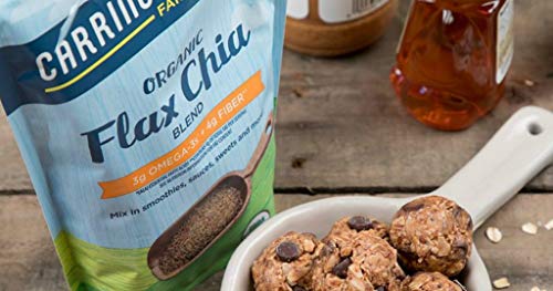 Carrington Farms Organic Milled Flax Seed 14 oz - Ground Flaxseed for Smoothies, Oatmeal, Baking & Vegan Egg Substitute | Omega-3, Fiber & Lignans | Vegan, Non-GMO, Gluten-Free