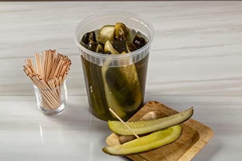 AmerCare Clear Polypropylene Deli Container, 32 Ounce - 480 per case